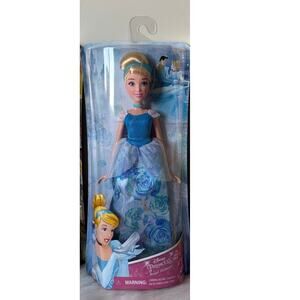 Disney Princess Cinderella Royal Shimmer Hasbro Rose Dress Doll NIB